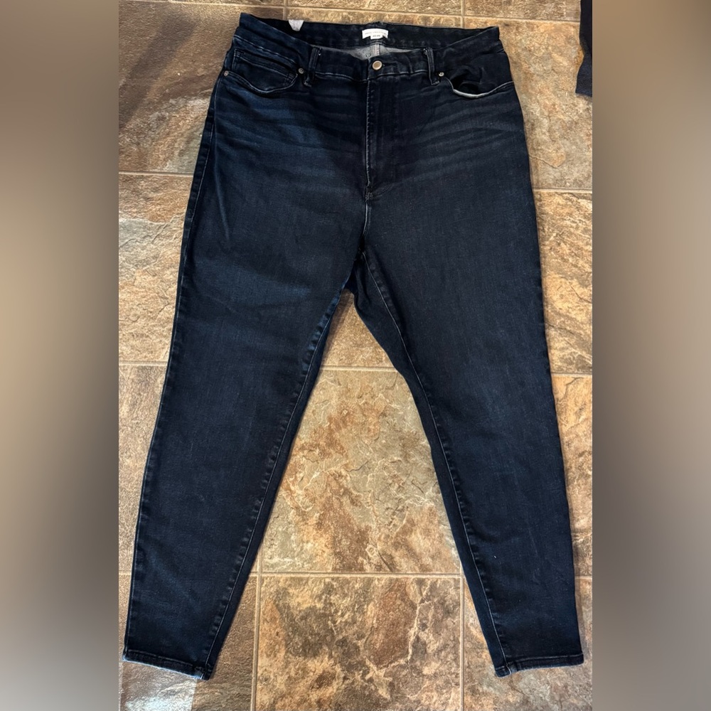 Good American Dark Blue Skinny Jeans